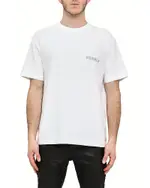 Purple Brand Textured Graphic Logo Tee