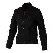 Sherpa Denim Ladies Textile Shirt Black
