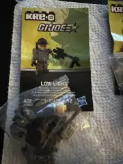 2013 Kre-O G.I. Joe Coll 3 ~Atomic Man~ Low Light Torch Tomax And Doc In Package