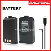 Baofeng BL-5 3800mAh Extended Battery & Charger Cable for UV-5R BF-8F Series