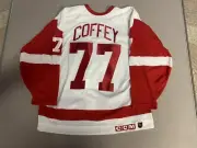 #77 Paul Coffey Signed Autographed Detroit Red Wings CCM Hockey Jersey