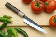 Yoshihiro Kurouchi Stainless Clad Nashiji High Performance SLD Petty Knife