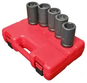 Sunex Tool 5626 5 Pc. 1" Drive Budd Wheel Socket Set
