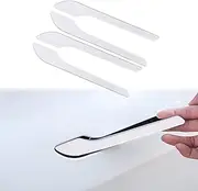 Tesheer for Tesla Door Handle Sticker Anti Scratch for Tesla Car DoorHandle Wrap for Model 3/Y Accessories 4PCS Door Handle Protective Tesla Accessories (White)