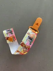 Baby Dummy Clips Pacifier Chain Soother Holder Strap Bambi