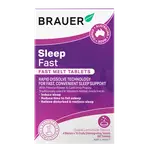 Brauer Sleep Fast Melt 60 Tablets