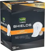Light Absorbency Shields For Men - 1 Box