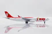 JC WINGS TWAY AIR AIRBU A330-300 1:400 DIECAST MODEL LH4TWB283 IN STOCK