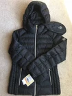 MICHAEL KORS Women's Quilted Down Packable Hooded Puffer Jacket S Black