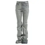 [Rick Owens DRKSHDW] Bias Bootcut In Sky Stretch Denim