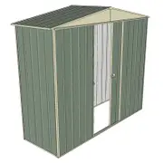 Build-a-Shed 2.3 x 0.8 x 2.3m Front Gable Single Sliding Door Shed - Green