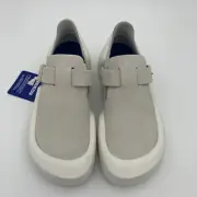 Birkenstock New w/ Box Reykjavik Antique White Nubuck Leather Nar Select Size