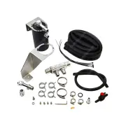 SAAS Oil Catch Tank Full Kit for Ford Ranger PX 2.2L 3.2L 11-15 Black Anodised