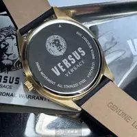 在飛比找森森購物網優惠-VERSUS VERSACE 凡賽斯男錶 44mm 金色圓形