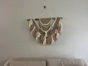large MACRAME wall hanging boho decor