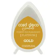 Pearlescent Gold Essentials Fast-Drying Pigment Ink CDEIPL026