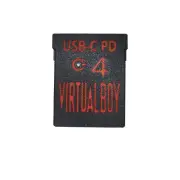 Virtual Boy USB-C PD Power Delivery Adapter Back w/ Power LED and Locking Clip