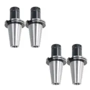 4 Pack 4" Gage Length CAT50-ER32 Collet Chuck Tool Holder Set For CNC Milling