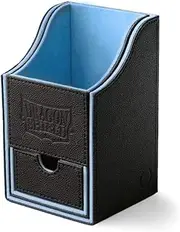 Dragon Shield Nest Plus Deck Box, Black/Blue