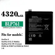 BLP761 Battery Replacement For 1+ OnePlus 8 5G UW IN2017 IN2019