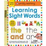 WIPE CLEAN: LEARNING SIGHT WORDS: INCLUDES A WIPE-CLEAN PEN AND FLASH CARDS!