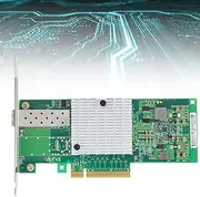 Internal Computer Networking Cards, 10Gbps Fiber Network Card Single Port for Intel 82599EN Chip E10G41BTDA X520-DA1