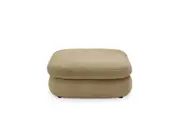 Fable Leather Side Ottoman