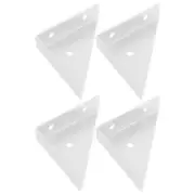 4 Pcs Fixed Bracket Support Shelf Brackets Corner Bed Edge Fasteners