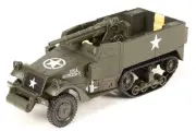 Motor City Classics 1/43 M3 75mm GMC Half-Track US Army