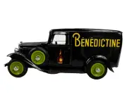 ELIGOR 1034 Citroen 500 KG Camionnette 1934 Benedictine Black Green Hubcaps