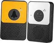 2 Way Talk Doorbell Intercomunicador Compact Electronic Doorbell Voice Intercom Doorbell for Home Caregiver Indoor Outdoor