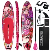 [EU Direct] WaveRite 320*81*15cm Inflatable Stand Up Paddle Board Surfboard Complete Paddleboard Accessories Adjustable