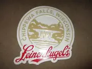 LEINENKUGELS wisconsin chippewa METAL TACKER SIGN craft beer brewing brewery I