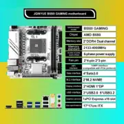 AMD B550 AM4 Mini ITX Motherboard Supports Ryzen R5 4000/5000 Series Processors