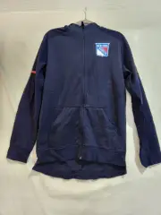 Adidas ClimaLite NHL New York Rangers Hooded Jacket Zip Men’s Size Medium DP0644