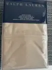 Ralph Lauren RL 464 Solid Percale Queen Flat Sheet Burnished Chamois