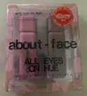 NIB About Face All Eyes on Hue 2 Matte Fluid Eye Paints Liquid Eyeshadow