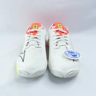 Mizuno WAVE LIGHTNING Z7 男女排球鞋 3E楦 V1GA230003 白橘黃【iSport愛運動】
