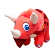 Happy Tails Doodles Double-Stitched Triceratops Plush Reinforced Toy Dog NEW