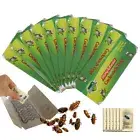 10pc Cockroach Trap Bait Sticky Traps Glue Cockroaches Insect Bug Pest Control ◎