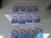 any 12 fishing rigs (for salmon/snapper/pinky/flathead,etc) $26.60