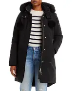 Moose Knuckles Stirling Shearling Trim Down Parka