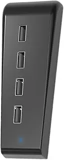 ELAYARD 4-Port USB Hub Game Console Extension Adapter USB Docking Station USB 2.0 Made of Sturdy Material