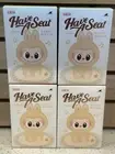 4 x POP MART The Monsters Labubu Have a Seat Vinyl Plush Blind Box [New][Sealed]