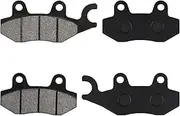 LOCOPOW Front Rear Brake Pads for Kawasaki Ninja 250R 300 400 EX250 EX300 EX400 2008-2023 W175 2018-2019 Z250SL 2014-2018 Z400 KLR650 Eliminator 125 W800