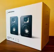 Audio-Technica AT-SP3X Powered Bookshelf Bluetooth Speakers New