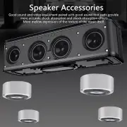 4Pcs Speaker Shock Absorption Feet Turntable Isolation Platform For CD Play Fit