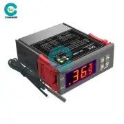 220-240V Digital Temperature Controller Temp Sensor Thermostat Genuine STC-1000