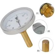 Reliable and Accurate 63mm Bimetal Thermometer for Temperature Control
