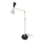 Mid Century Modern Style Standing Floor Lamp Corner Lamp for Living Room